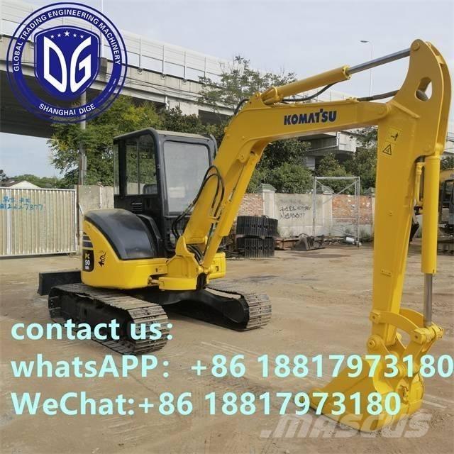 Komatsu PC 50 MR Mini Escavadoras <7t