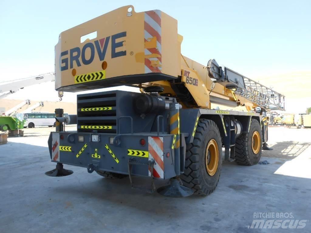 Grove RT 650 E Gruas Fora-de-estrada