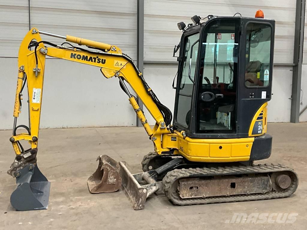 Komatsu PC 26 MR-3 Mini Escavadoras <7t
