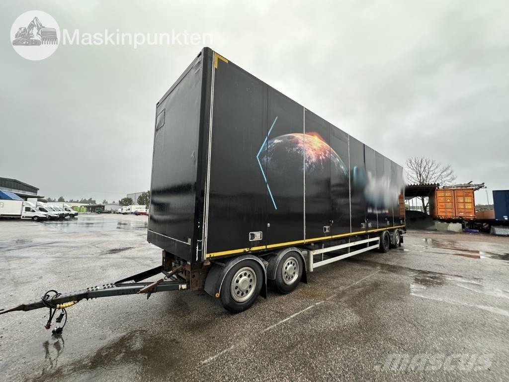 Närko D4HW13L62 Reboques de caixa fechada