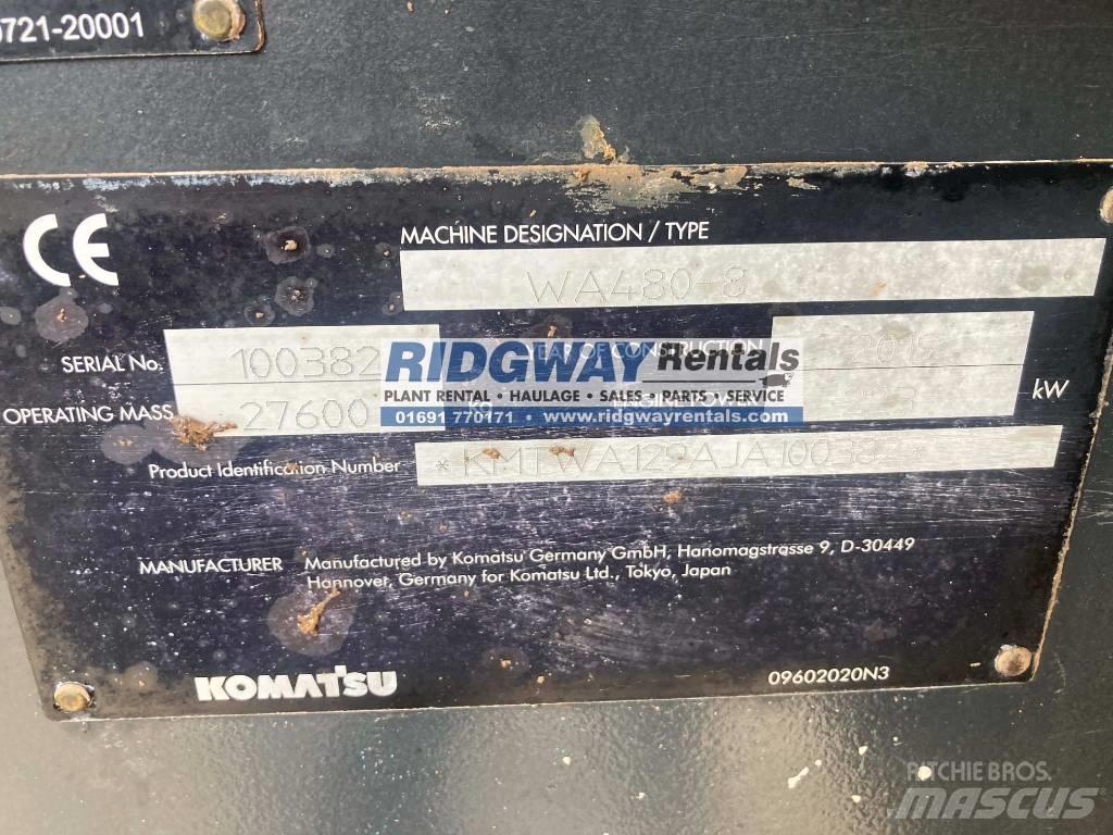 Komatsu wa480-8 Pás carregadoras de rodas