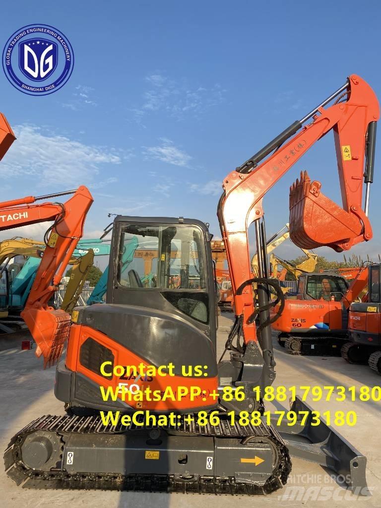 Hitachi ZX 50 U Mini Escavadoras <7t