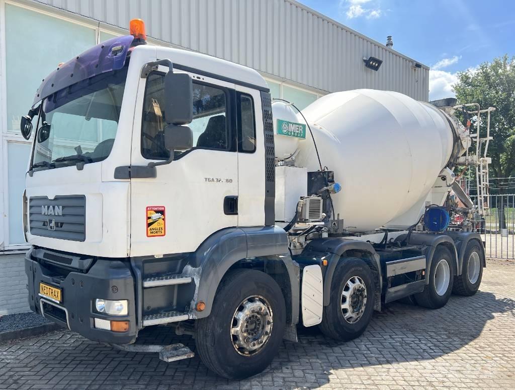 MAN TGA 32.360       9m3 Camiões de betão