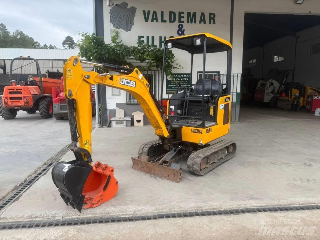 JCB 16 C-1, 904h Mini Escavadoras <7t