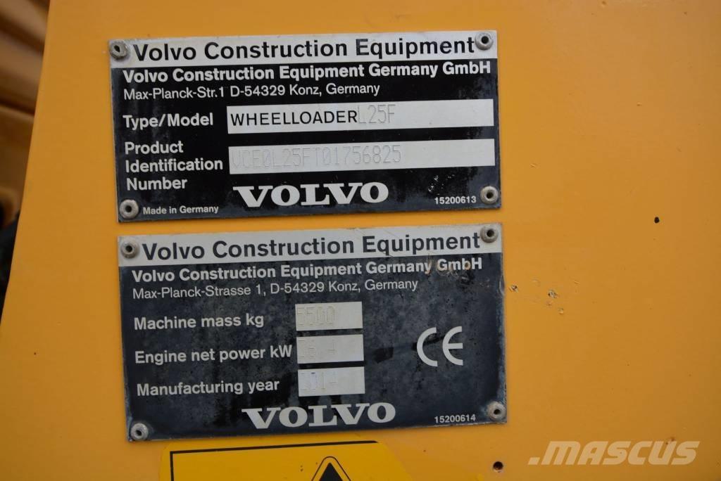 Volvo L 25 F Pás carregadoras de rodas