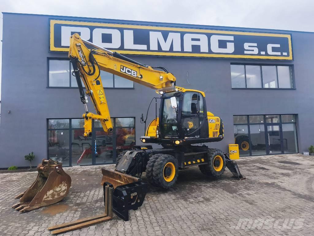 JCB JS 145 W Escavadoras de rodas