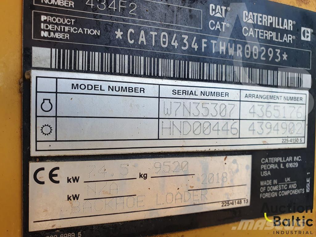 CAT 434 F2 Retroescavadoras