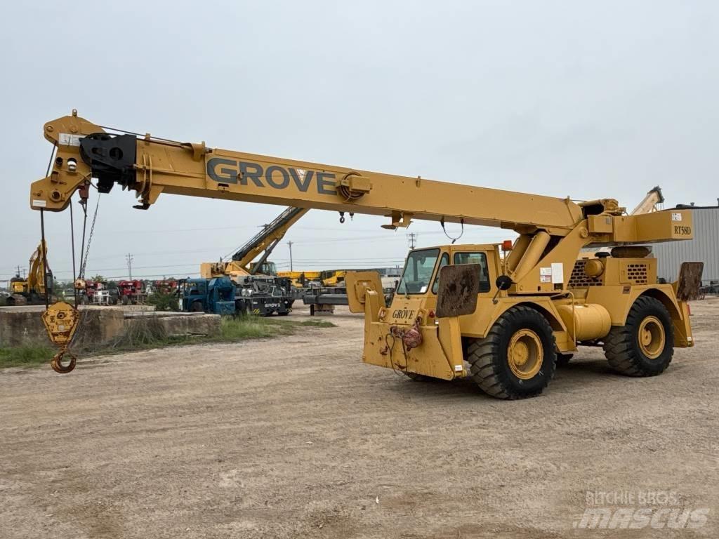 Grove RT 58 D Gruas Fora-de-estrada