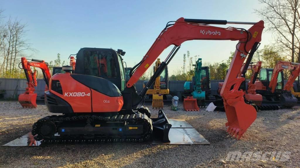 Kubota KX 080-4 Mini Escavadoras <7t