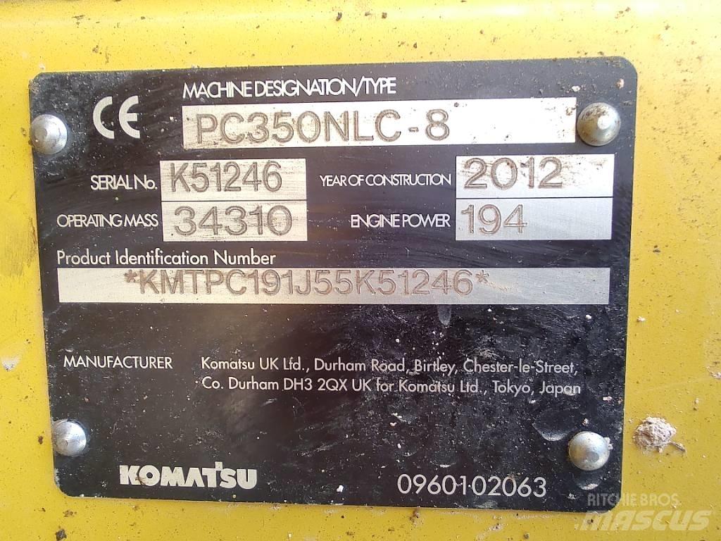 Komatsu PC 350 Escavadoras de rastos