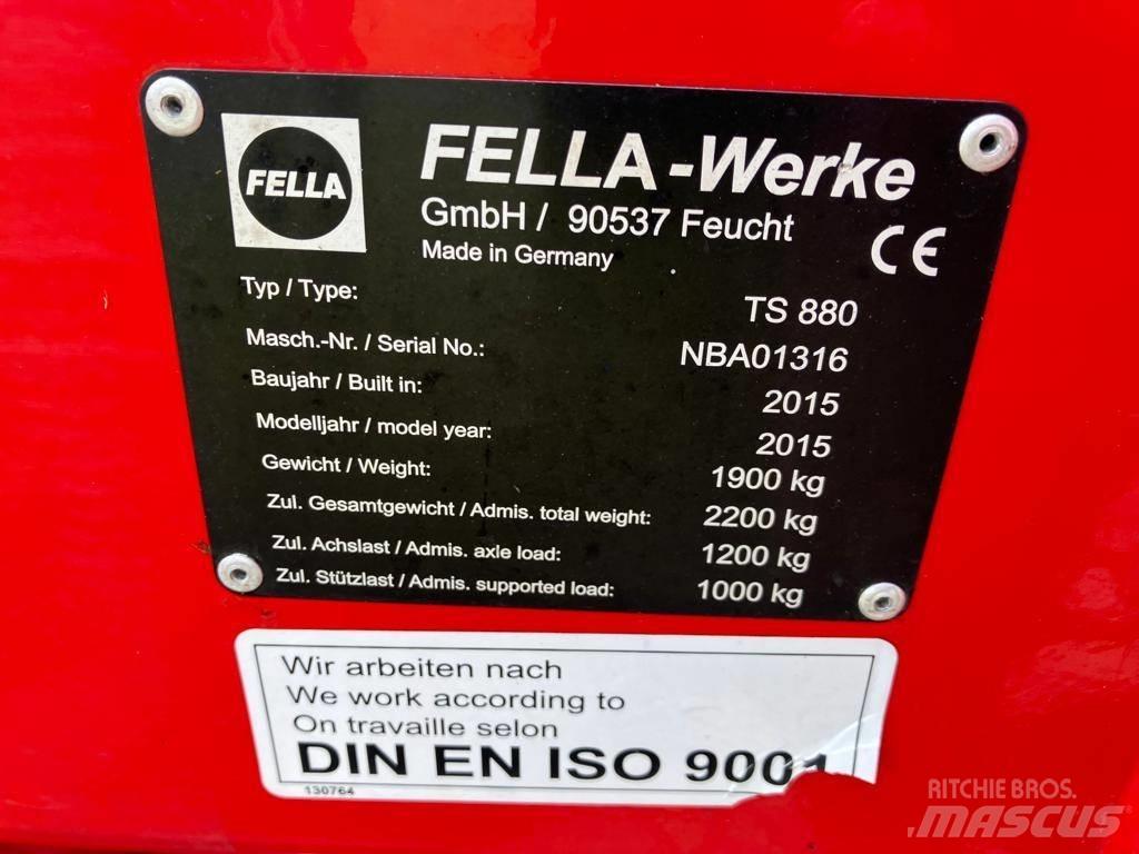 Fella TS 880 Gadanheiras-fileiras