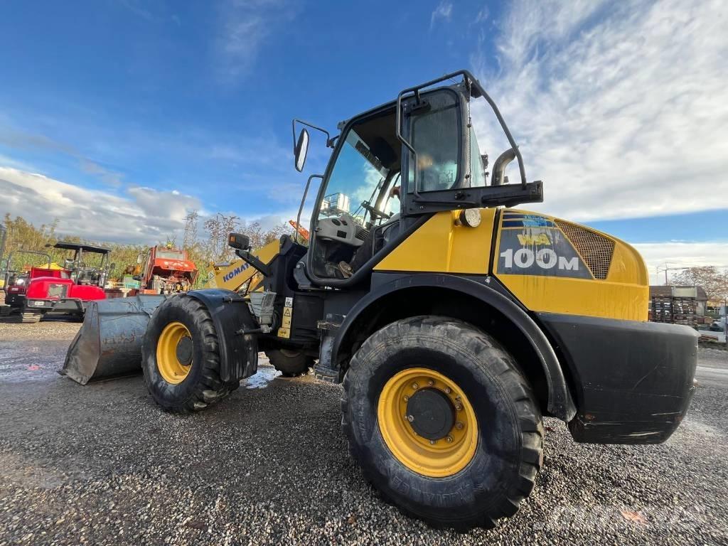 Komatsu WA 100 M Pás carregadoras de rodas