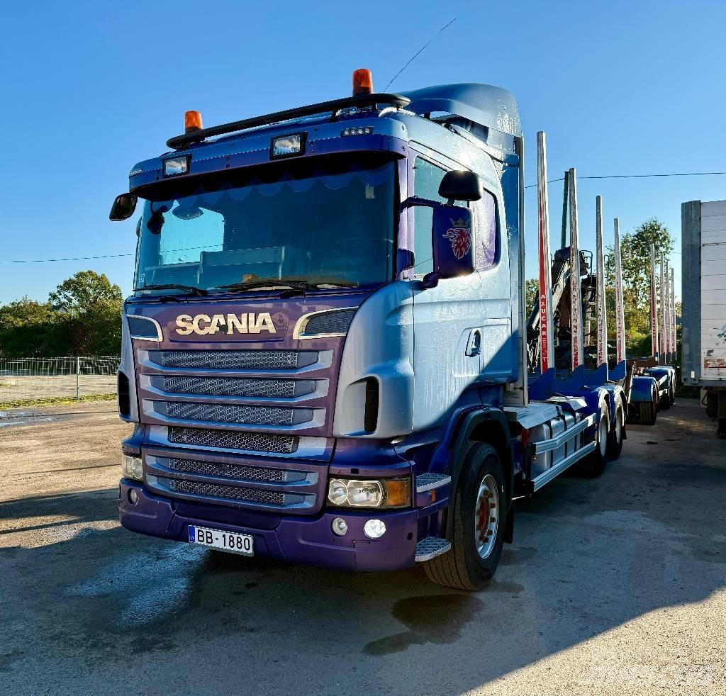 Scania R 500 Camiões de transporte de troncos