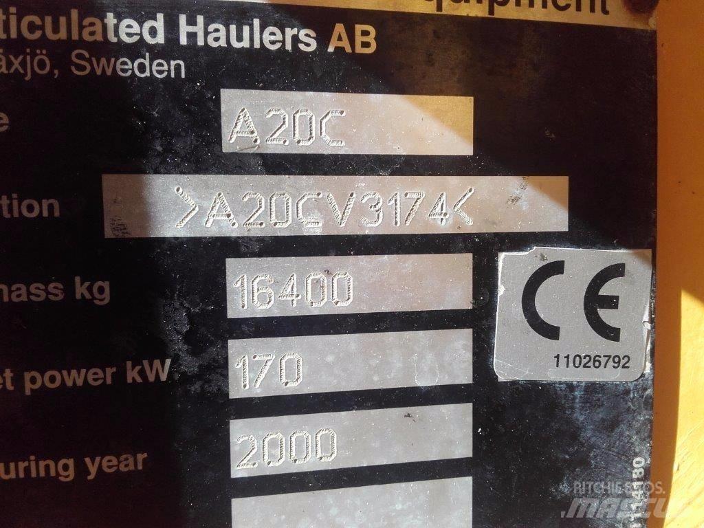 Volvo A20C Camiőes dumper basculantes rígidos
