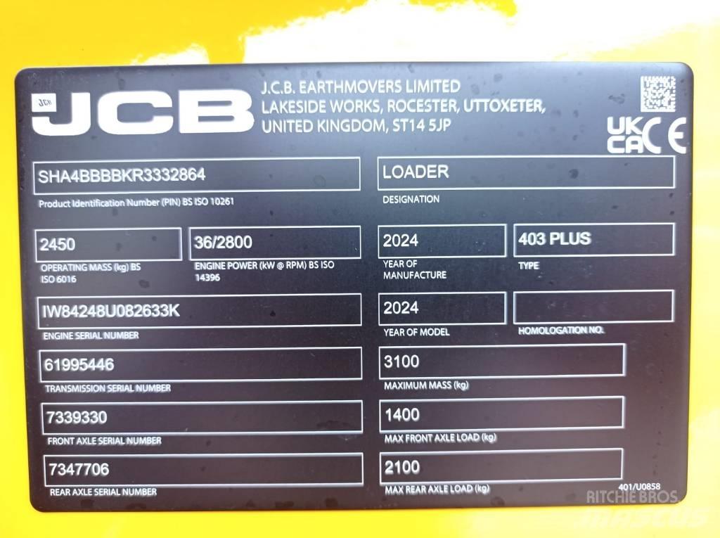 JCB 403 Carregadora multifunções