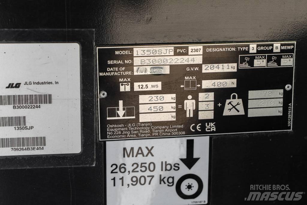 JLG 1350 SJP Elevadores braços Telescópicos