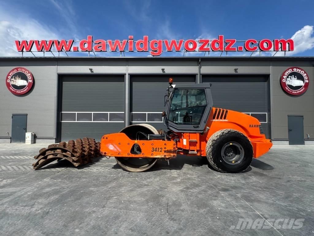 Hamm 3412 HT Cilindros Compactadores monocilíndricos