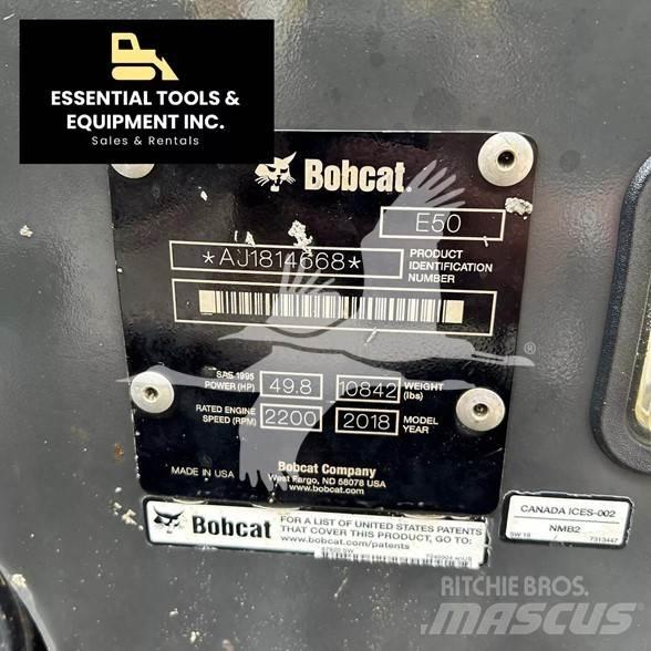 Bobcat E50 Mini Escavadoras <7t