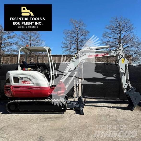 Takeuchi TB240 Mini Escavadoras <7t