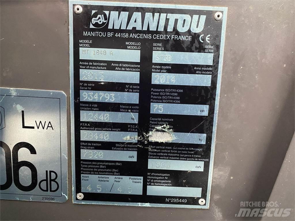 Manitou MT1840A Manipuladores telescópicos