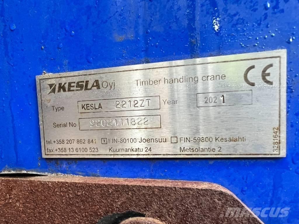 Kesla 2212 ZTF Gruas para troncos