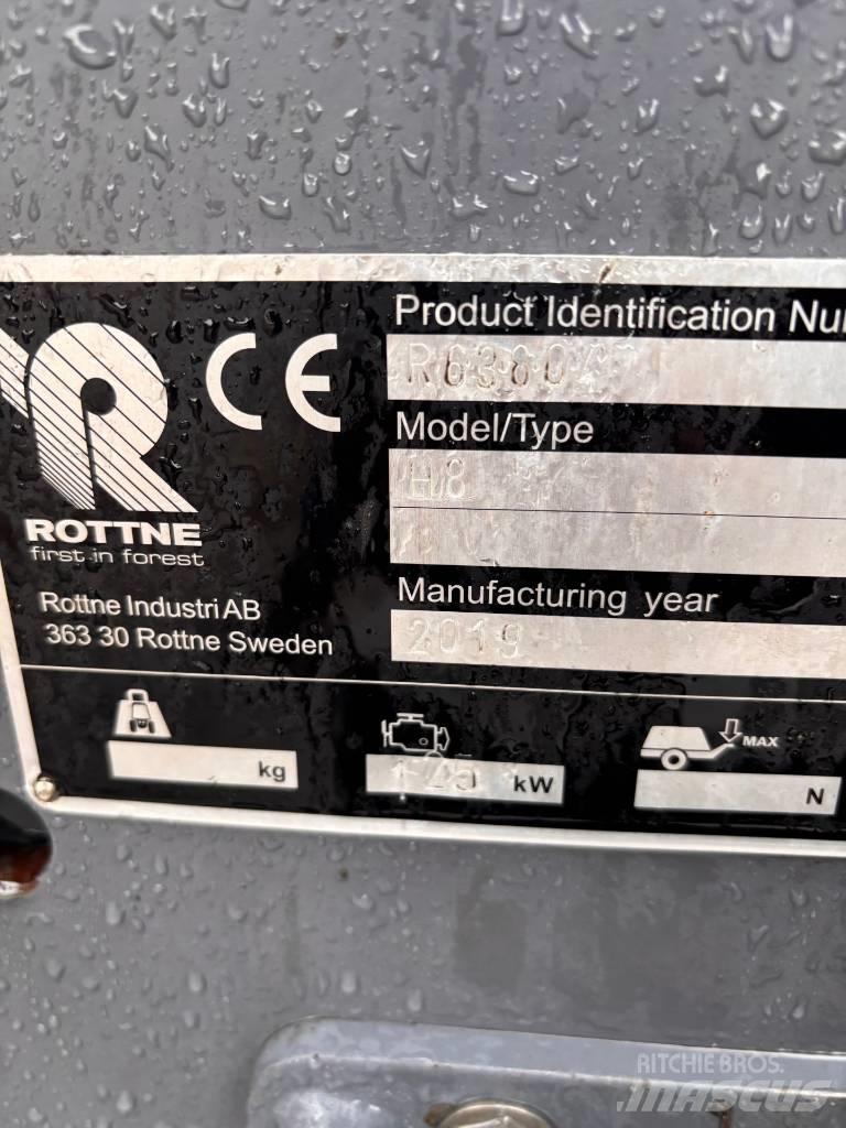Rottne H8D Processadores florestais