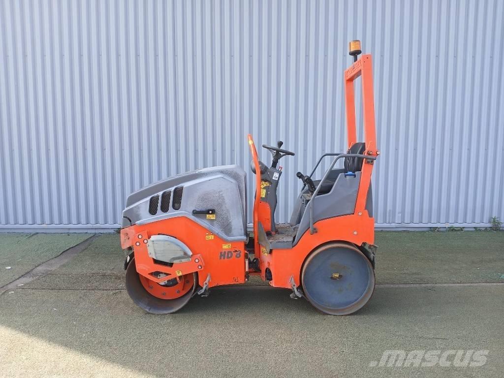 Hamm HD8 VV, Vält Cilindros Compactadores tandem
