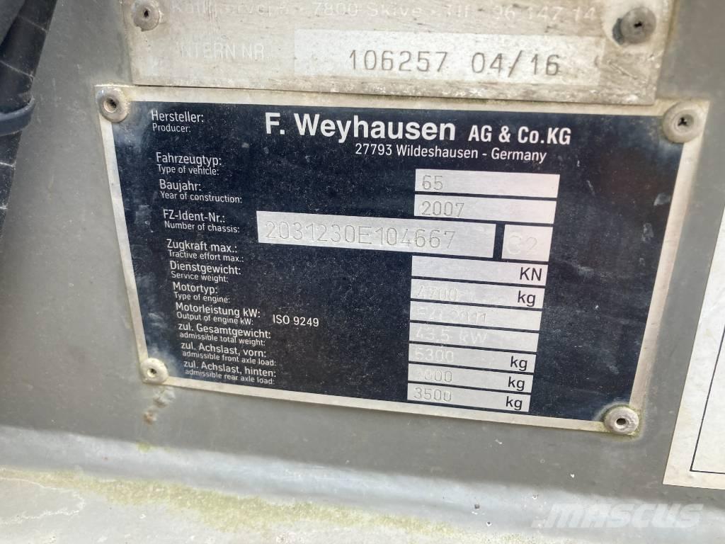 Atlas 65 Pás carregadoras de rodas