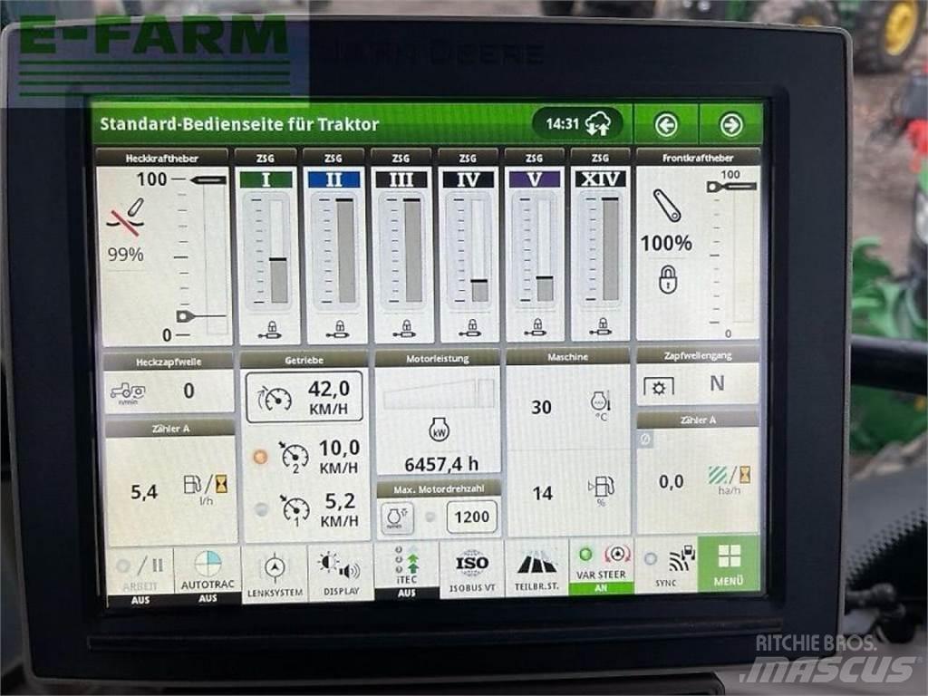 John Deere 6250r Tratores Agrícolas usados