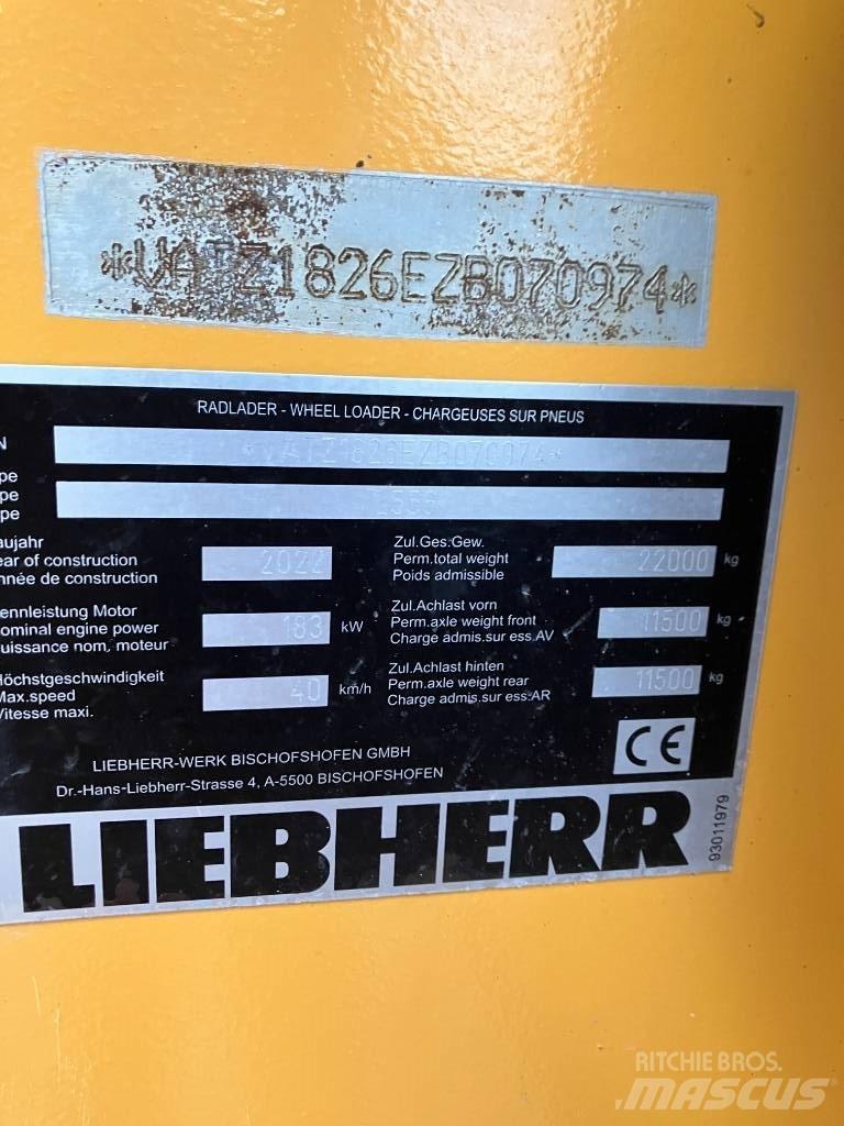 Liebherr L 556 Pás carregadoras de rodas