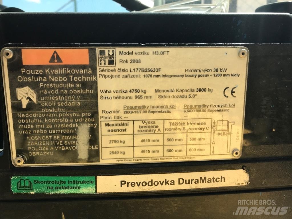 Hyster H 3.00 FT Empilhadores a gás