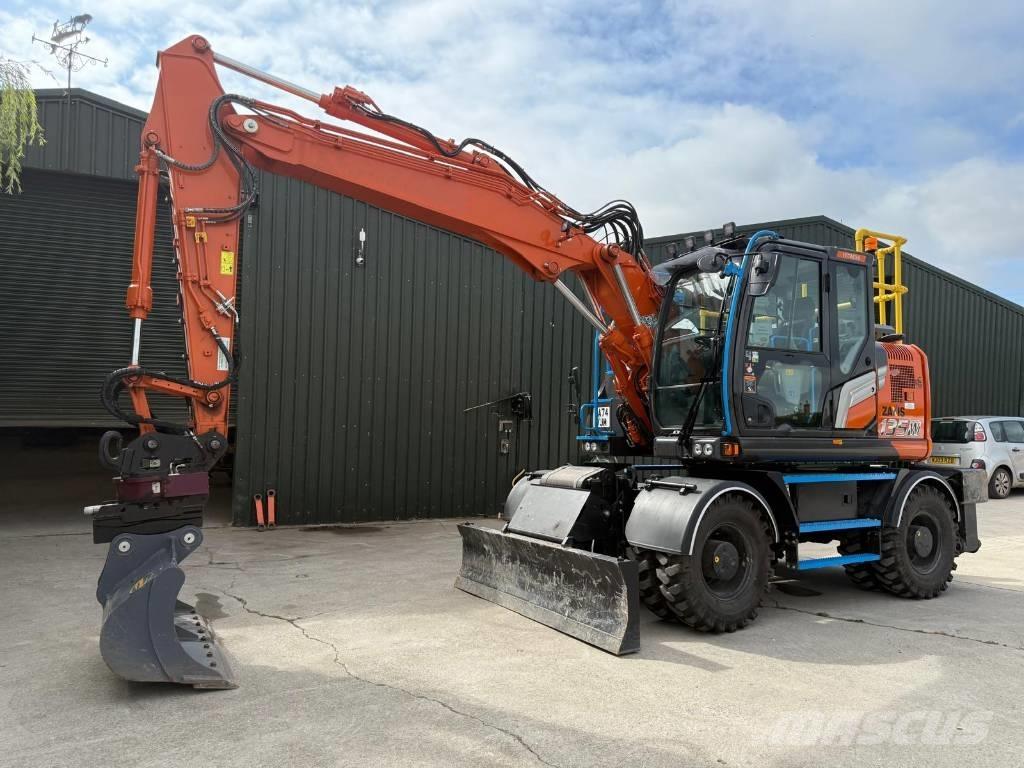 Hitachi ZX 135 W-7 Escavadoras de rodas