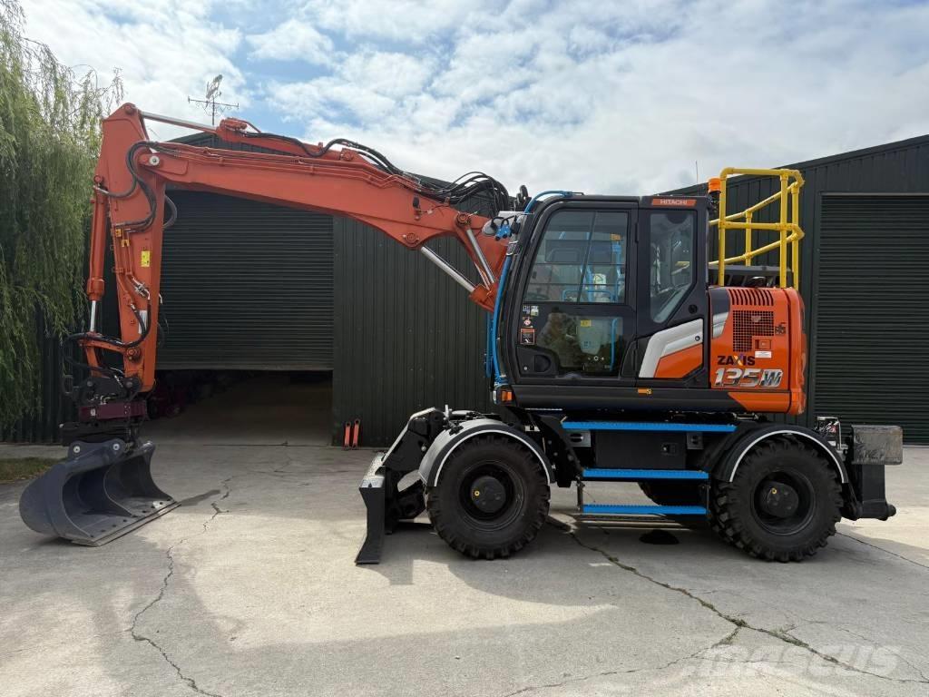 Hitachi ZX 135 W-7 Escavadoras de rodas