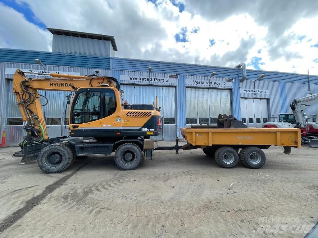 Hyundai 160W-9A Escavadoras de rodas