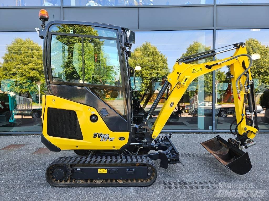 Yanmar SV 19 VT Mini Escavadoras <7t