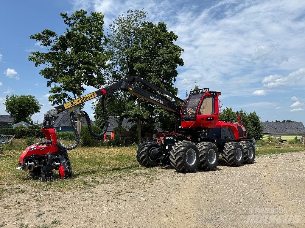 Komatsu 931 XC Processadores florestais