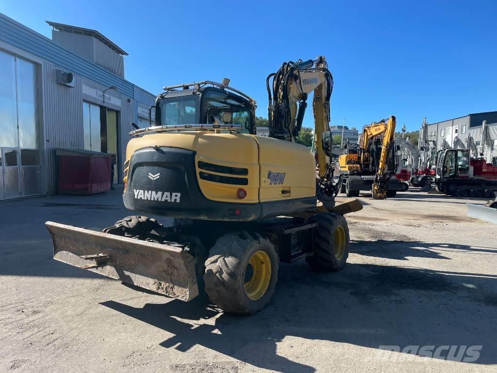 Yanmar B 95 W Escavadoras de rodas