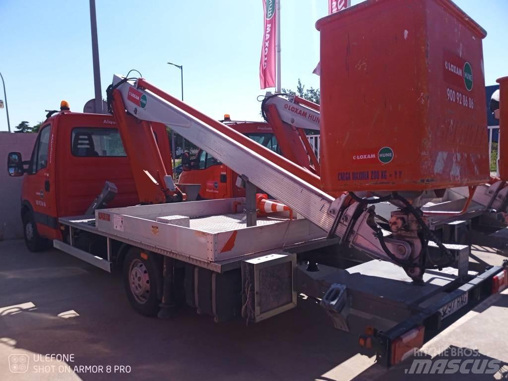 Multitel 160 Alu Plataformas aéreas montadas em camião