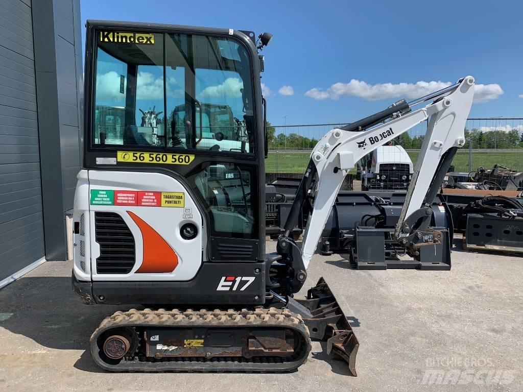 Bobcat E 17 Mini Escavadoras <7t