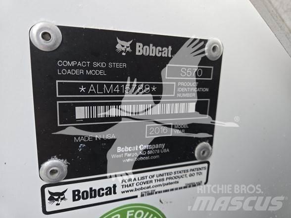Bobcat S570 Carregadoras de direcção deslizante