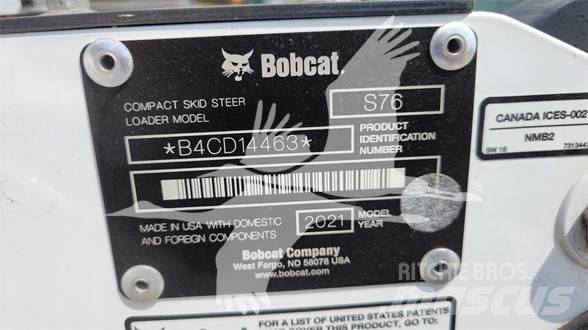 Bobcat S76 Carregadoras de direcção deslizante
