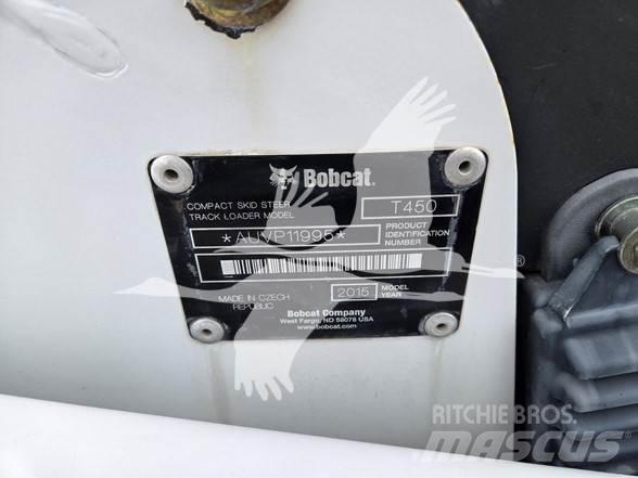 Bobcat T450 Carregadoras de direcção deslizante