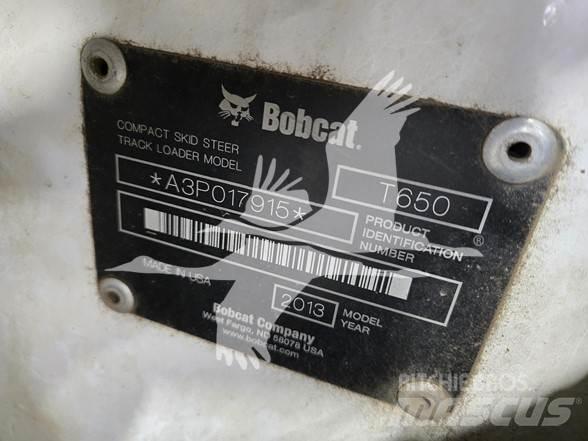 Bobcat T650 Carregadoras de direcção deslizante