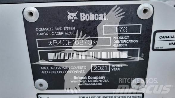 Bobcat T76 Carregadoras de direcção deslizante