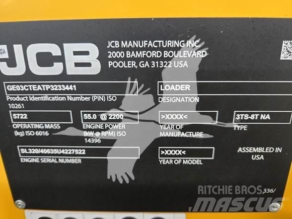 JCB 3TS-8T Carregadoras de direcção deslizante
