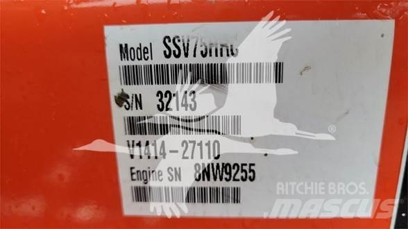 Kubota SSV75 Carregadoras de direcção deslizante