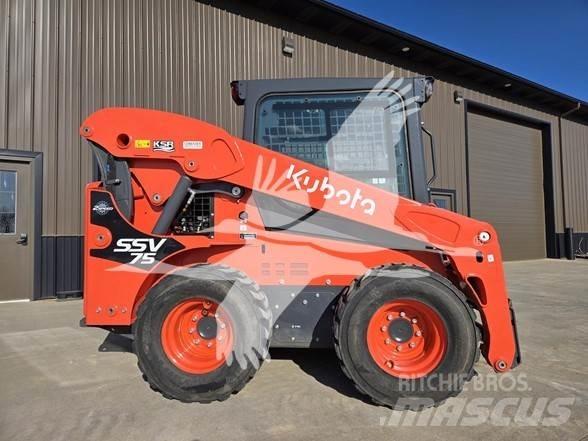 Kubota SSV75 Carregadoras de direcção deslizante