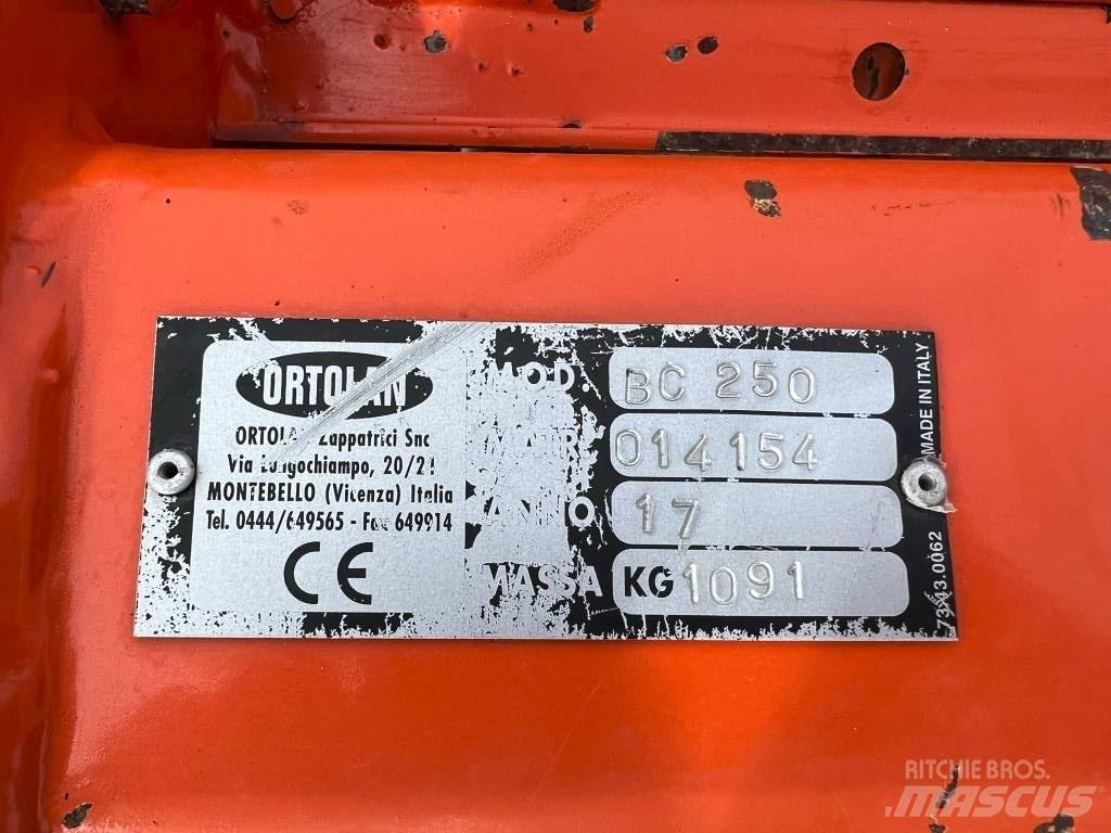 Ortolan BC 250 Frees Outras máquinas de lavoura e acessórios