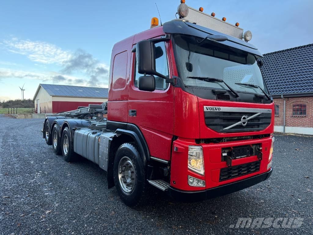 Volvo FM460 8x4 Camiões caixa desmontável com elevador de cabo