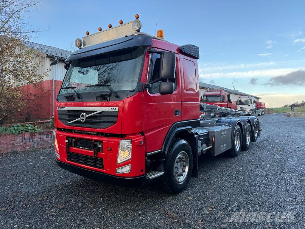 Volvo FM460 8x4 Camiões caixa desmontável com elevador de cabo